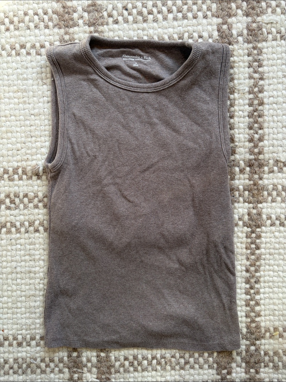 Abercrombie & Fitch Braless High Neck Tank